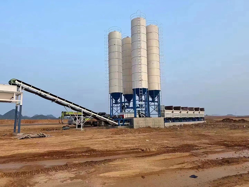 WDJ800型穩(wěn)定土拌和站